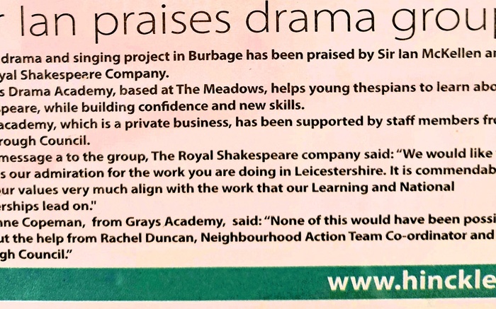 Borough Bulletin Article